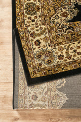 Classic GC_VIN5010 Black 2 ft. x 3 ft. Area Rug