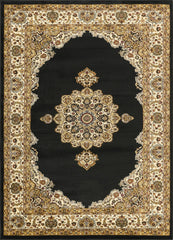 Classic GC_VIN5010 Black 2 ft. x 3 ft. Area Rug