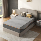 Twin Size Mattress,10 Inch Memory Foam Mattress, Fiberglass Free, Medium Feel, Breathable Cooling Layers, Certified Safe Materials