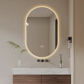 48*30 inch Smart Wall Mounted LED Touch Screen Anti-fog Mirror Bathroom Mirror, Barber Shop Mirror