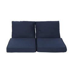 HONOLULU CLUB CHAIR CUSHION SET, BACK CUSHION AND SEAT CUSHION, NAVY, SET OF 2, (52918.00 CUSHION SET)