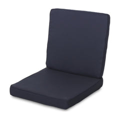 CAROLINA CLUB CHAIR CUSHION SET, BACK CUSHION AND SEAT CUSHION, NAVY, SET OF 4 (63513.00 CUSHION SET)