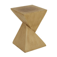 GEOMETRIC MGO SIDE TABLE,LIGHT NATURE COLOR