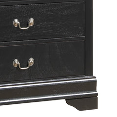 Charming Black Traditional Storage Chest