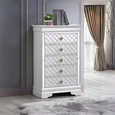 Verona G6735-CH Chest, Pearl White