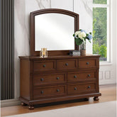 Meade G8910-D Dresser(Without Mirror), Dark Cherry