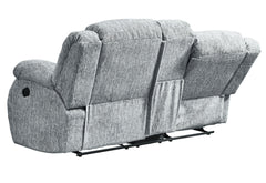 STONIC GREY CONSOLE RECLINING LOVESEAT