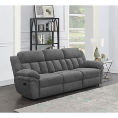 Divine Charcoal Upholstered Motion Sofa