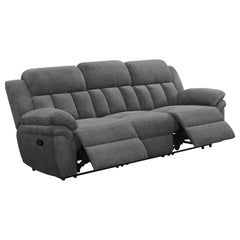 Divine Charcoal Upholstered Motion Sofa