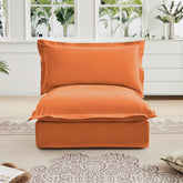Koala Armless Sofa - Orange