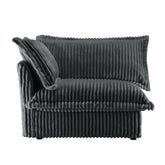 Koala Sofa LSF W/1 Pillow -Grey