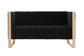 Loveseat in Black
