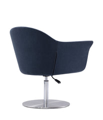Swivel Lounge Chair in Smokey Blue