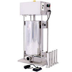 Electric Sausage Filler 25L Sausage Maker Stainless Steel Sausage Stuffer 110V 250W Sausage SSteel Stuffing Tubestuffer