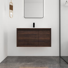 36 Inch Bathroom Vanity With Gel Sink