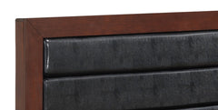 Elegant Cherry King Storage Bed