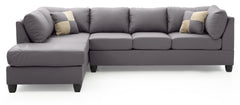 Malone G642B-SC Sectional ( 3 Boxes) , GRAY