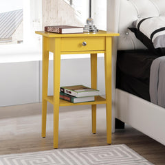 Contemporary Yellow Nightstand For Modern Spaces