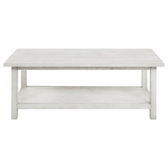 Castleton White 2-piece Coffee and 1-drawer End Table Set