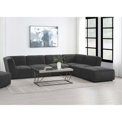 Vincent Dark Charcoal 6-piece Modular Sectional