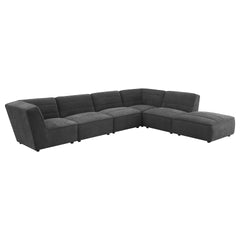 Vincent Dark Charcoal 6-piece Modular Sectional