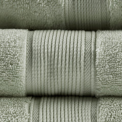 100% Cotton 8 Piece Antimicrobial Towel Set