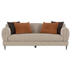 Repley Latte 2-piece Upholstered Sofa Set