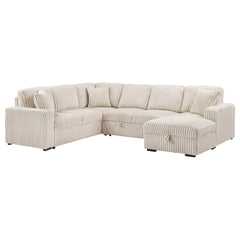 Thurston Camel Storage Sectional Sofa