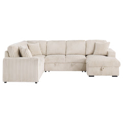 Thurston Camel Storage Sectional Sofa