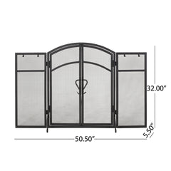 FOLDING SCREEN WITH DOORS AND 4 PCS TOOL SETS