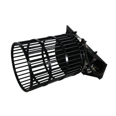 Skid Steer Rotary Rock Picker Attachment 30" Diameter Drum Model, 55" Barrel Depth, Universal Mount