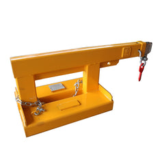 Forklift Short Mobile Crane Lifting Hoist Jib Boom 5500lb Capacity