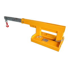 Forklift Short Mobile Crane Lifting Hoist Jib Boom 5500lb Capacity