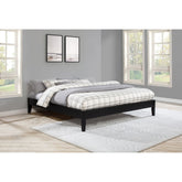Spivey Black California King Universal Platform Bed