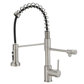 Purifier Kitchen Faucet Drinking Water Faucet, Pull Down Water Filter Kitchen Sink Faucets (Brushed Nickel)