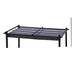 Replacement Canopy Top Fabric for 10x10 Ft Outdoor Patio Retractable Pergola Sunshelter Pergola Canopy
