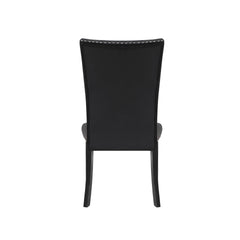 JHOANNA BLACK DINING CHAIRS (KIT OF 2)