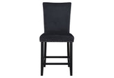 MIKHA BLACK BAR STOOLS (KIT OF 2)