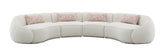 Sahara Sectional Sofa W/4 Pillows