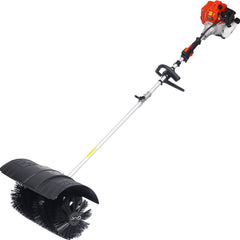 snow sweeper GASOLINE POWERED BROOM SWEEPER,52CC 2 STROKE ,BROOM BRUSH 21x10" EPA
