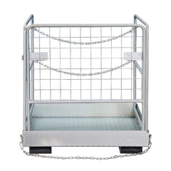 Forklift Safety Cage 36"x36" Heavy Duty Forklift Man Basket 1150lbs Capacity Forklift Work Platform Provide Safety