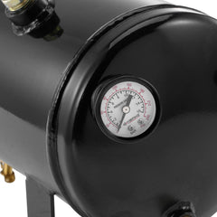 Train Horns Kit, 4 Trumpet Air Horn Kit, 150dB Train Horns for Pickup Trucks, 12V 160 psi Air Compressor 2.6 Gal/10 L Tank with Gauge for Any 12V Vehicle Car Truck Train Van Boat