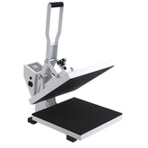 Heat Press, Heat Press Machine for T-Shirt, Fast Heating, Power Digital Industrial Sublimation Printer for Heat Transfer Vinyl, High Pressure Heat Press 15x15, Easy to Use, White