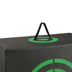 Archery Target, 16"x18" All-side Shotting Archery Arrow Target, Outdoor Portable Archery Target with Carry Handle, Easy Arrow Removal, Great Visibility, Lightweight, Easy to Transport, Black