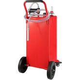 30 Gallon Fuel Caddy, 23.5 L/min, 180W Portable Storage Tank Container with Electric Pump Wheels, Fuel Transfer Storage Tank for Diesel Lubricating Oil Machine Oil Car Mowers Boat Motorcycle