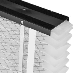 Air Filters MERV 16 Electrostatic Pleated HVAC Furnace Filter 2-Pack 20 x 25 x 4