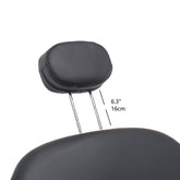 Barber Salon Chair for Hair Stylist, Height Adjustable Hydraulic Hair Reclining Salon Chairs, 360 Degrees Rotation, Multi-Function Shampoo Chair for Barbershop (Modern Black)