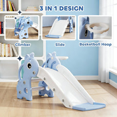 Toddler Slide,Freestanding Kids Slide