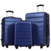 3 Piece Luggage Set Hardside Spinner Suitcase with TSA Lock 20" 24" 28" Available