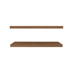 Floating Shelf Dallas, Living Room, Mahogany